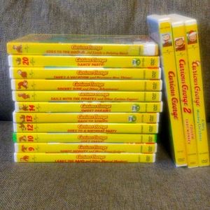 Bundle of Curious George DVDs
